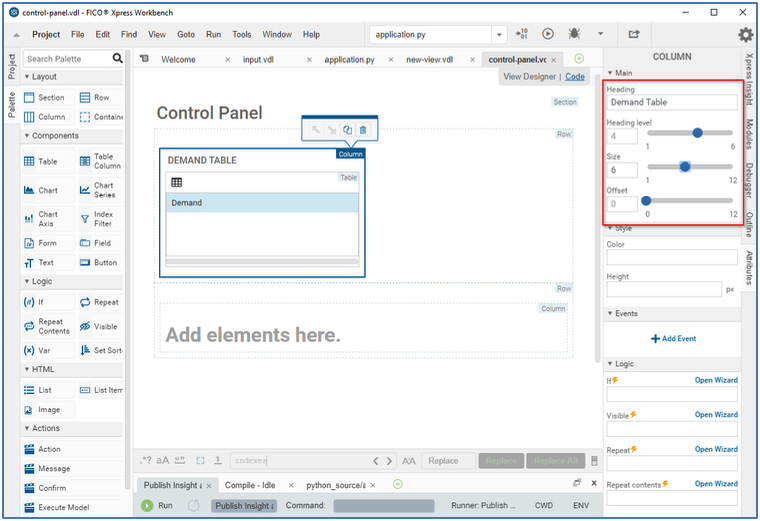 Rapid Python Model Deployment with FICO® Xpress Insight